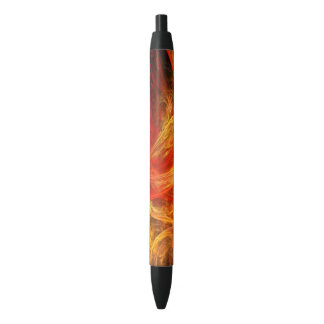 Caneta Preta Firestorm Abstrato-Art