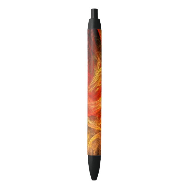Caneta Preta Firestorm Abstrato-Art (Frente Vertical)