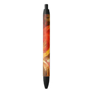 Caneta Preta Firestorm Nova Abstrato Art