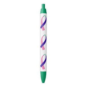 Caneta Preta Fita de Sensibilização (Cancer da Tiroide)