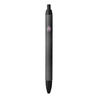 Caneta Preta Fita de Sensibilização Rosa Chalkboard