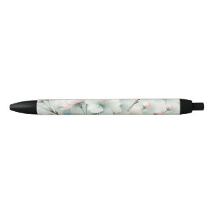 Caneta Preta Flor de Cerejeira