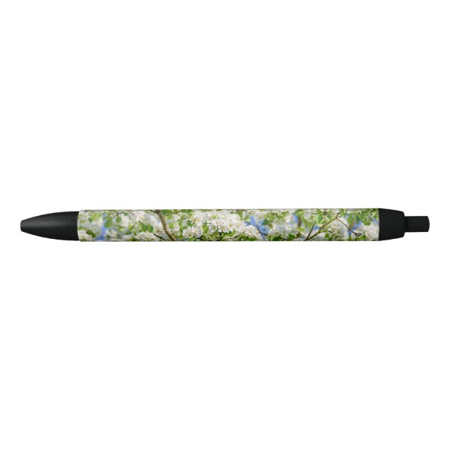 Caneta Preta Flor de maçã-caranguejo (Frente)