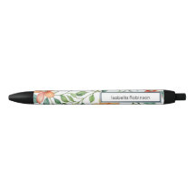 Floral de Aquarela Elegante Personalizado