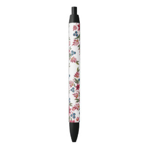 Caneta Preta Florestas de Aquarela Retroativa