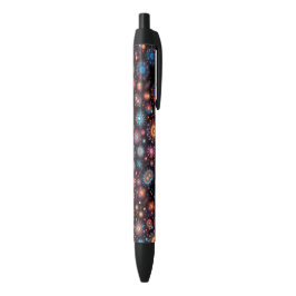 Caneta Preta Fogos de Artifício Divertidos