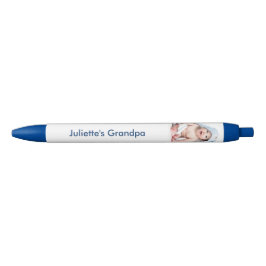 Caneta Preta Foto personalizada do vovô bebê