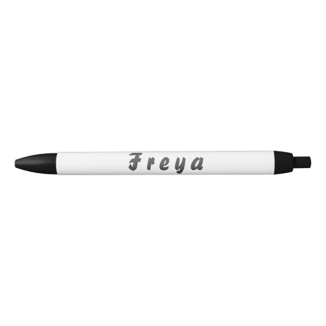 Caneta Preta Freya Kugelschreiber (Frente)
