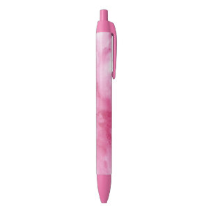 Caneta Preta fundo cor-de-rosa da aguarela para o seu