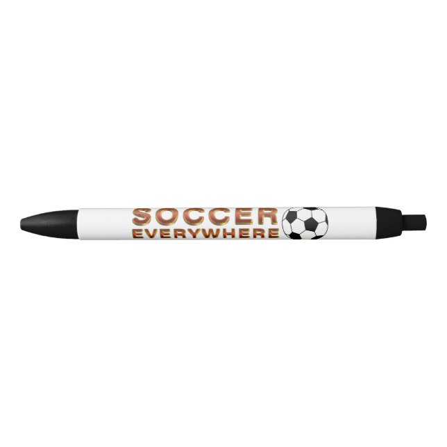 Caneta Preta Futebol SUPERIOR em toda parte (Frente)