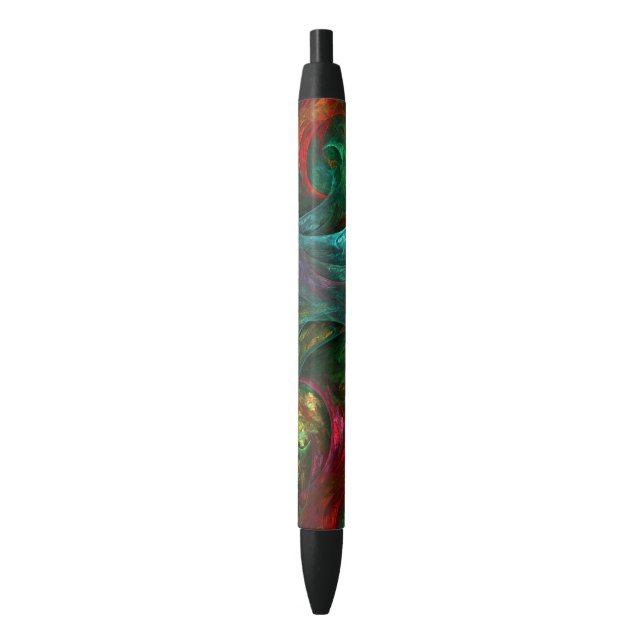 Caneta Preta Genesis Nova Abstrato Art (Frente Vertical)