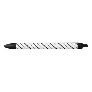 Caneta Preta Geometria de Linha Preta Simples