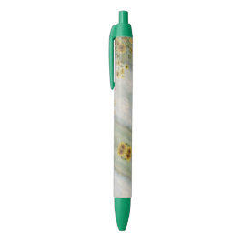Caneta Preta Girassol moderno Aquarela e imagem personalizada