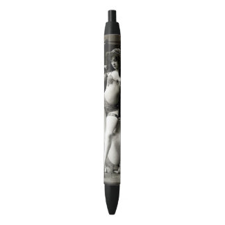 Caneta Preta Glamorous Bikini Vintage Erotica Sexy Pin-Up Girl