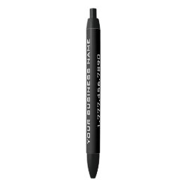 Caneta Preta GMF Preto Personalizado