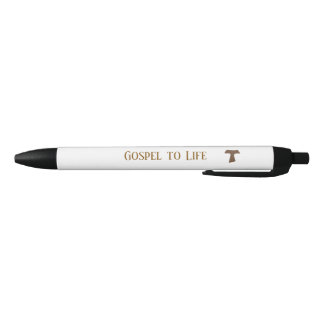 Caneta Preta Gospel to Life Pen