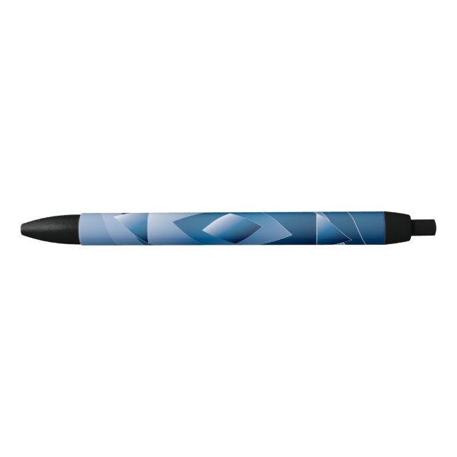 Caneta Preta gradiente azul 1 (Frente)
