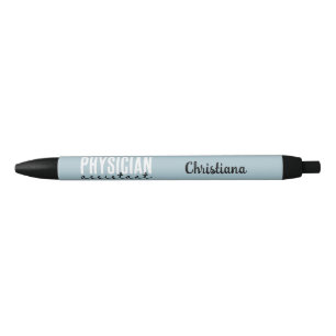 Caneta Preta Graduação PA personalizada do Assistente médico