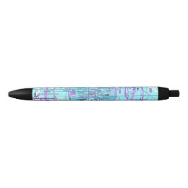 Caneta Preta Gráfico de Aviação