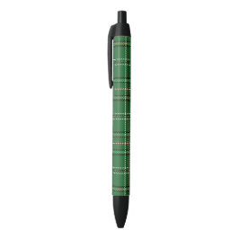 Caneta Preta Green Tartan