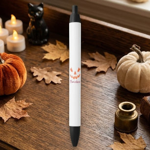 Caneta Preta Halloween da Girly Jack O Lanterna Pumpkin Persona