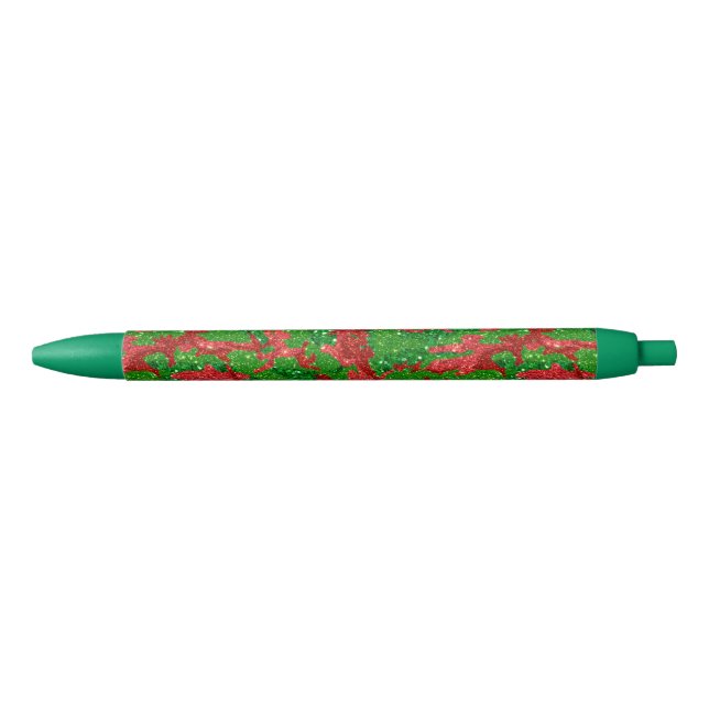 Caneta Preta Haus Da Camuflagem Glitter De Camo Xmas (Frente)
