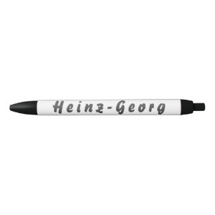 Caneta Preta Heinz-Georg Kugelschreiber