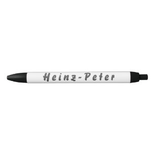 Caneta Preta Heinz-Peter Kugelschreiber
