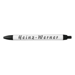 Caneta Preta Heinz-Werner Kugelschreiber