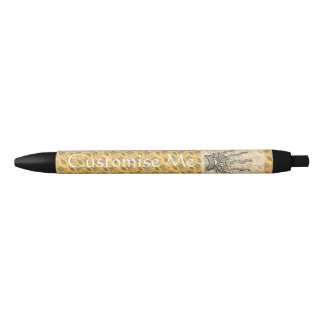 Caneta Preta Henna Hand (Original)