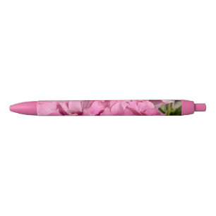 Caneta Preta Hortênsia Rosa