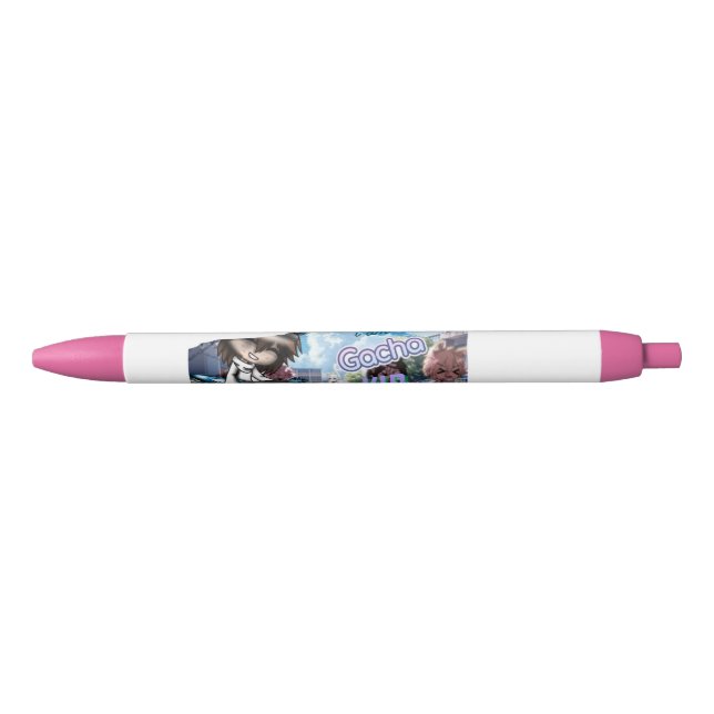Caneta Preta I am gacha kid (Frente)