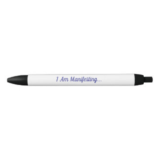 Caneta Preta I Am Manifesting Pen
