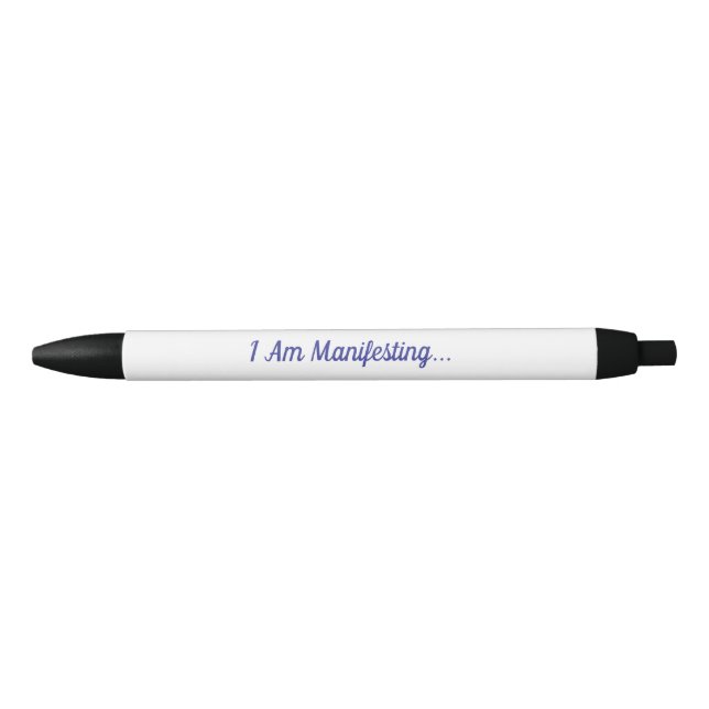 Caneta Preta I Am Manifesting Pen (Frente)