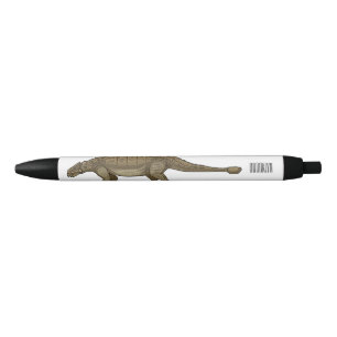 Caneta Preta Ilustração de desenho animado de Ankylosaurus