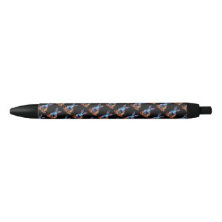 Caneta Preta Incrível Coelho Azul no Fogo