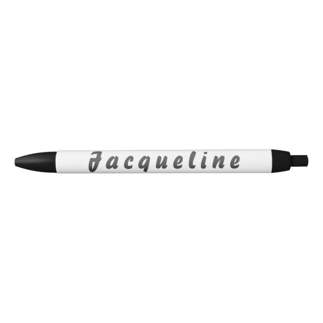 Caneta Preta Jacqueline Kugelschreiber (Frente)
