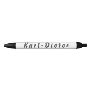 Caneta Preta Karl-Dieter Kugelschreiber