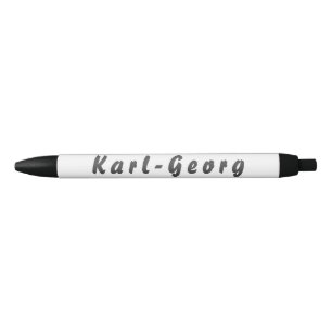 Caneta Preta Karl-Georg Kugelschreiber
