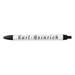 Caneta Preta Karl-Heinrich Kugelschreiber