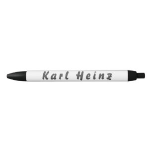 Caneta Preta Karl Heinz Kugelschreiber