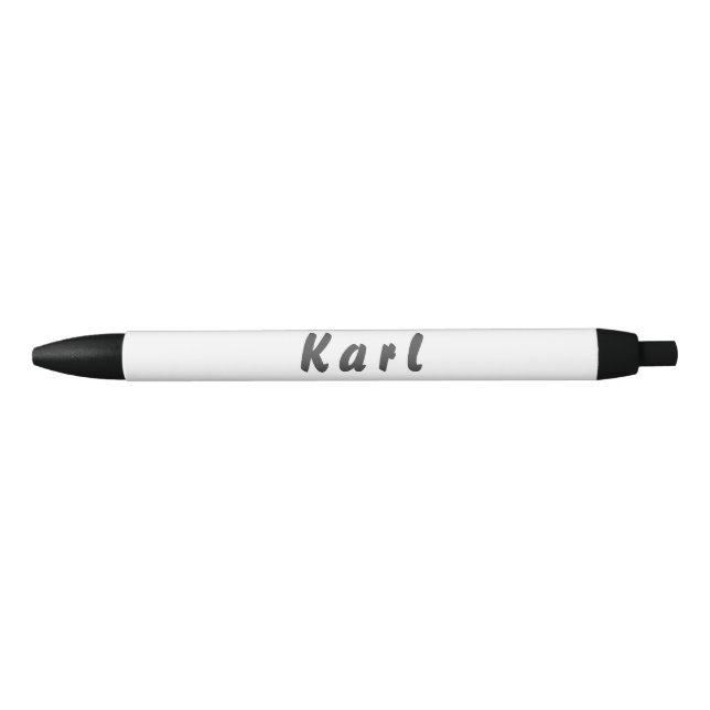 Caneta Preta Karl Kugelschreiber (Frente)