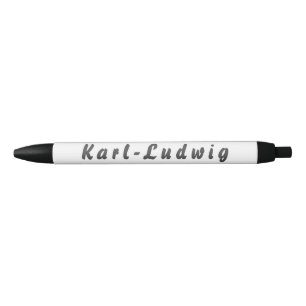 Caneta Preta Karl-Ludwig Kugelschreiber