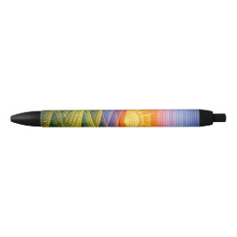 Caneta Preta Lã Acrílica