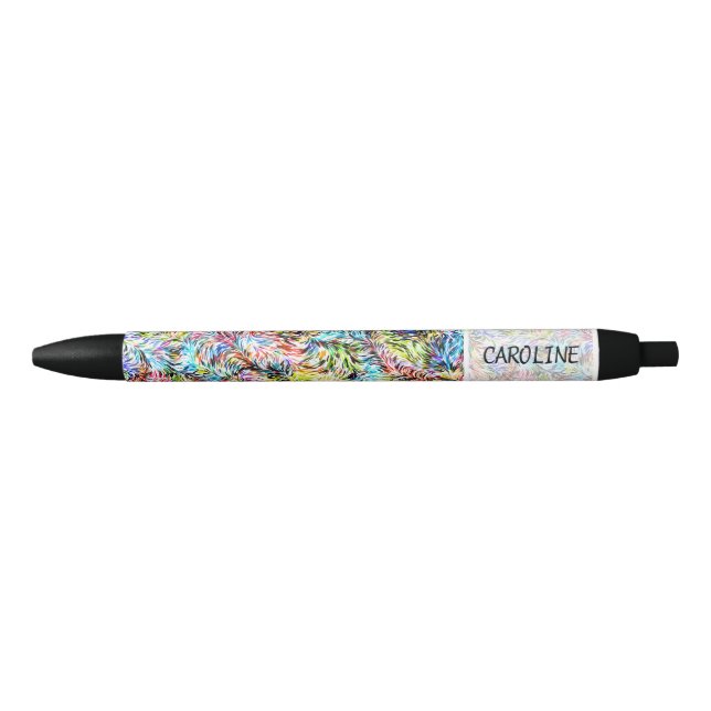 Caneta Preta Lápis de Padrão de Pintura de Verão Personalizado (Frente)