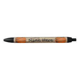 Caneta Preta Laranja/Brown conhecidos personalizados do