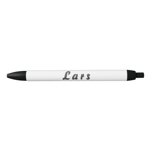 Caneta Preta Lars Kugelschreiber (Frente)