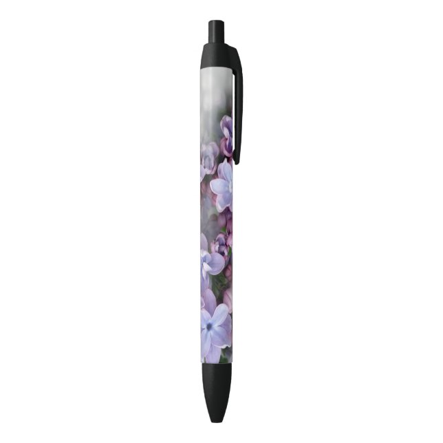 Caneta Preta Lilac florescendo (parte de inferior (Vertical))