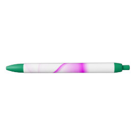 Caneta Preta Linhas Rosa Quente