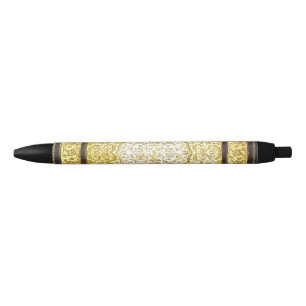 Caneta Preta Livro Dourado sagrado de Falln